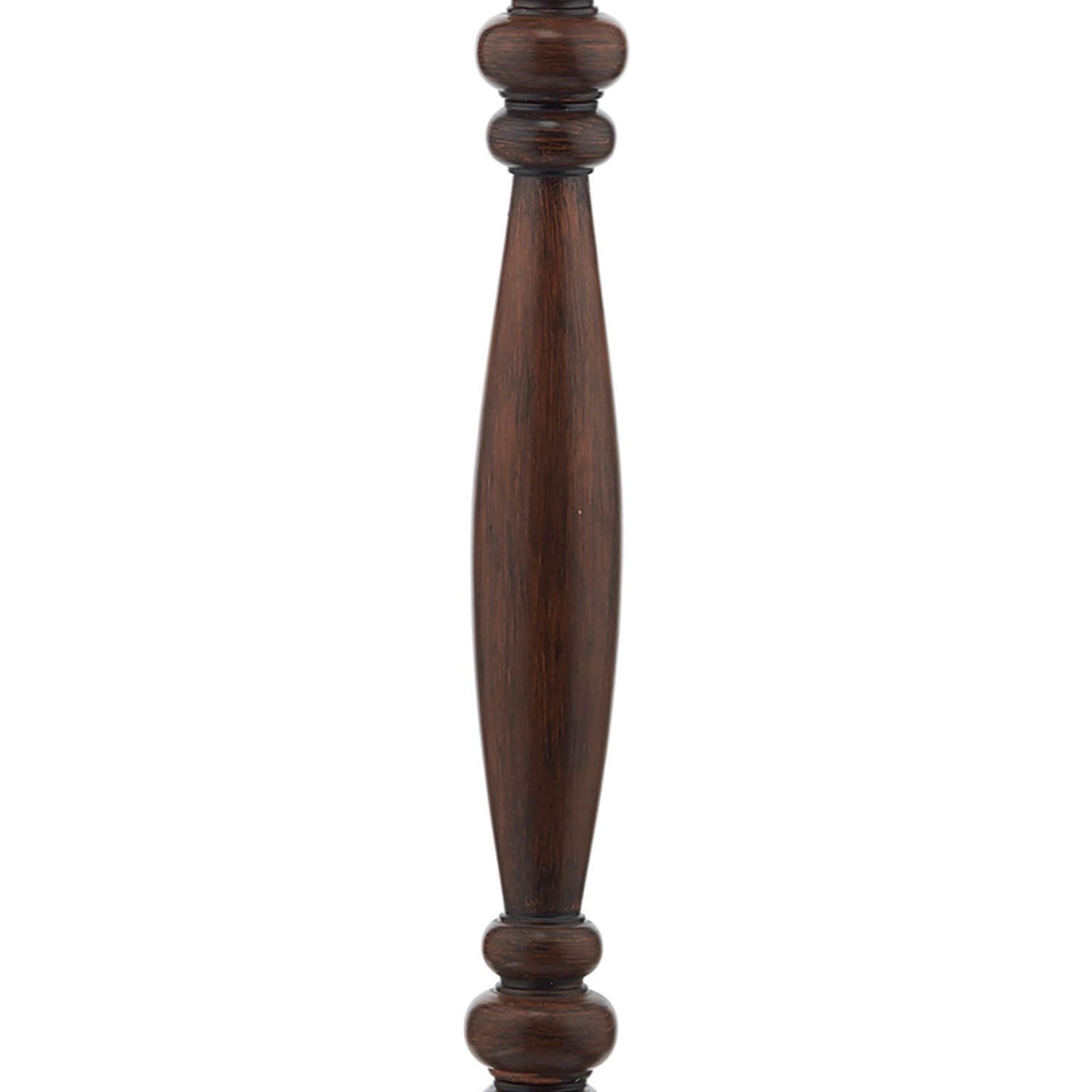 Hayward Floor Lamp Dark Wood With Shade