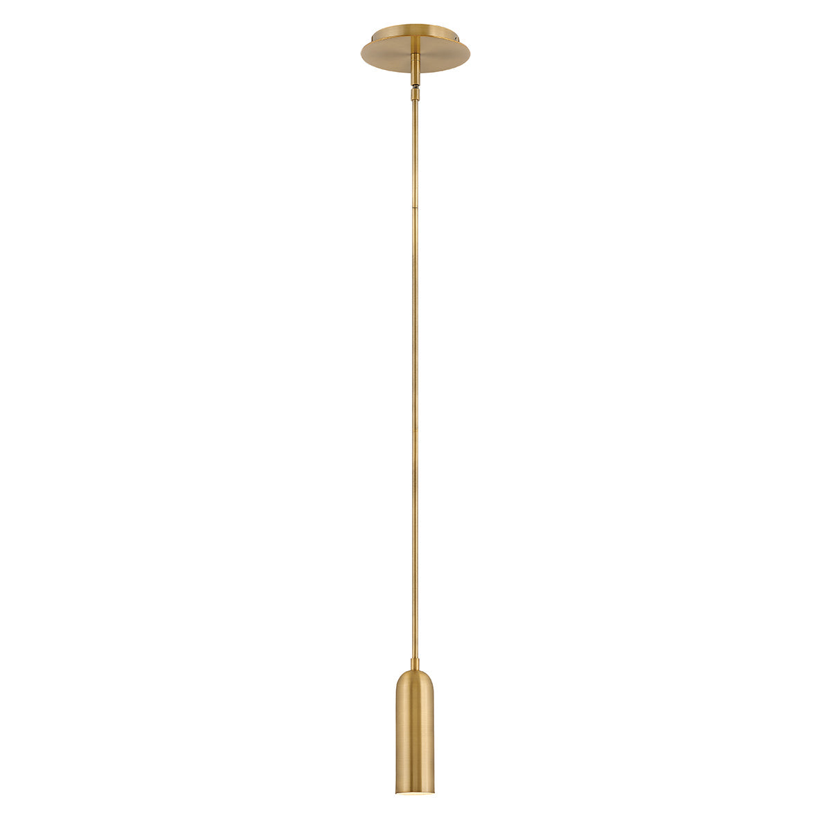 Dax 1 Light Mini Pendant – Heritage Brass (Stock ETA)