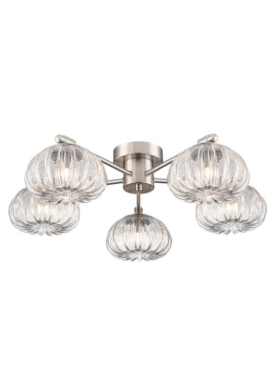 Harvest 5lt Flush Fitting satin nickel