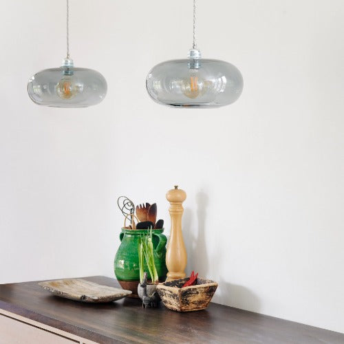 Horizon  Pendant lamp M Smokey grey