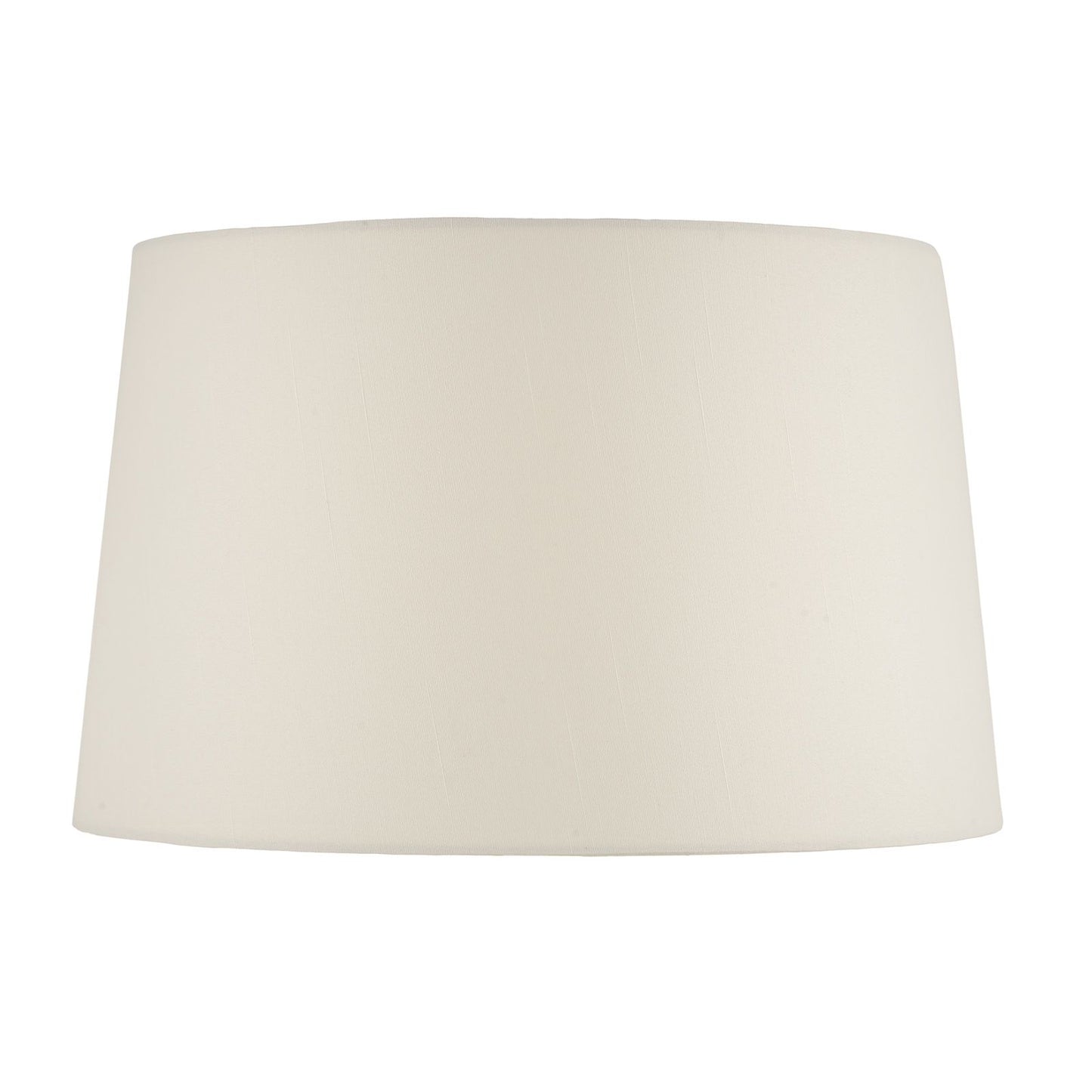 Iffley Cream Faux Silk Tapered Drum Shade 25cm