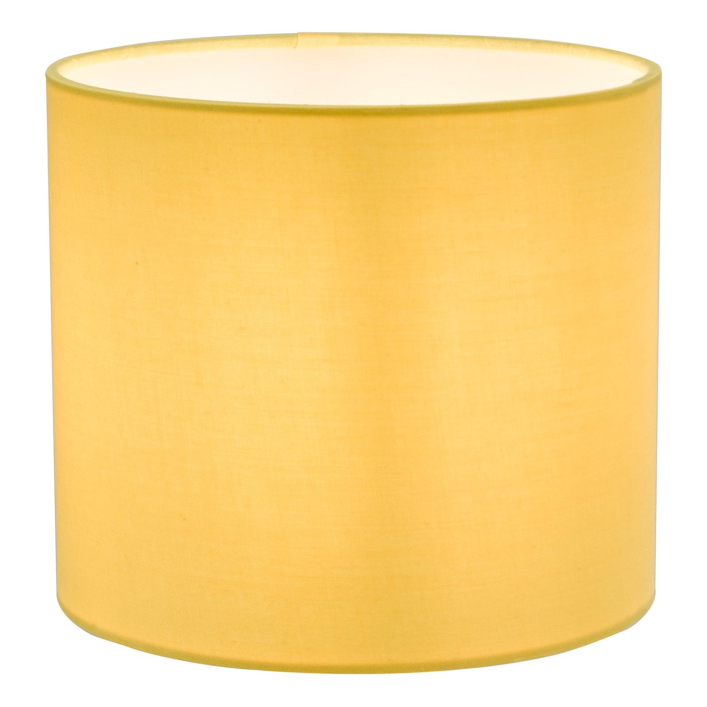 Ilona Yellow Cotton Drum Shade 18cm