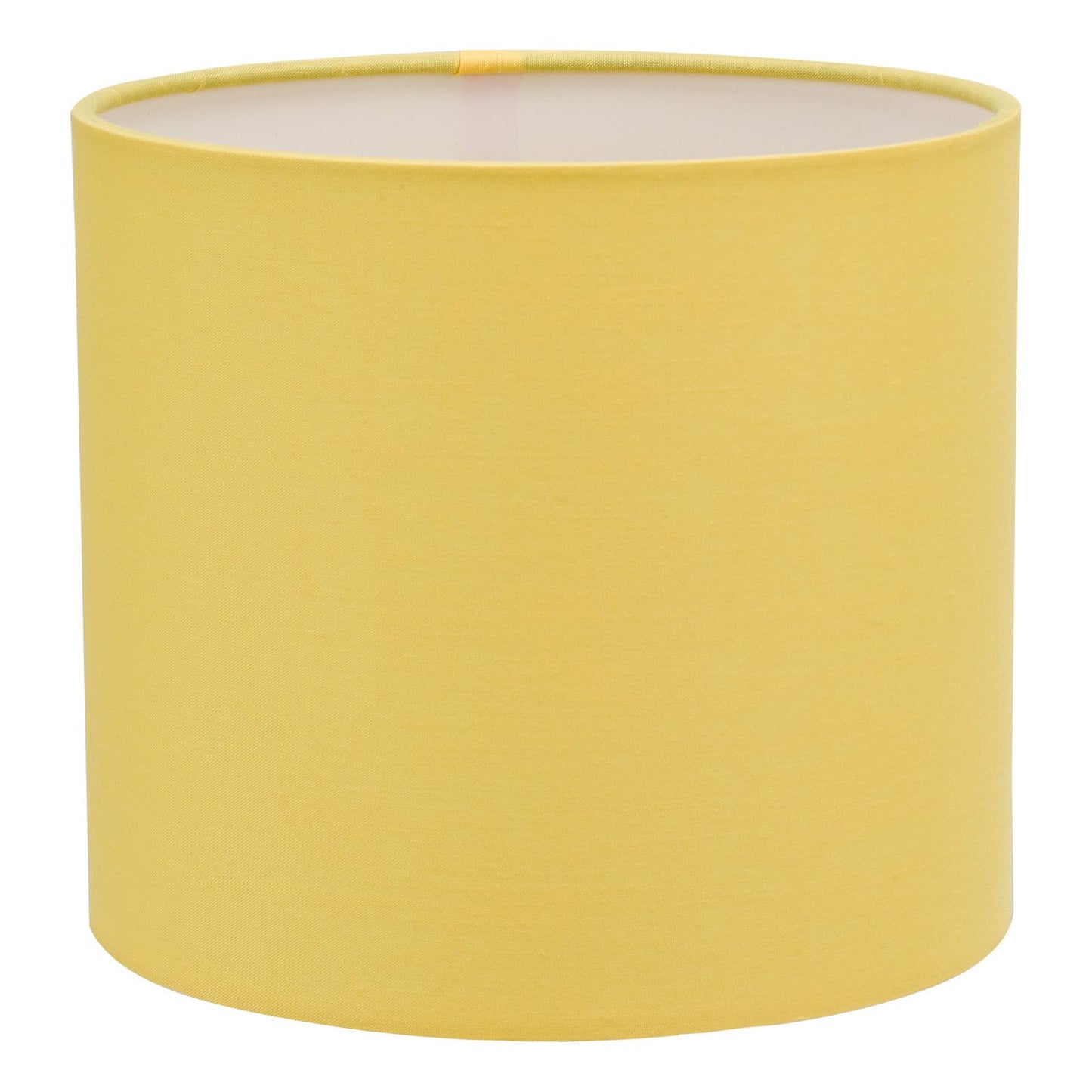 Ilona Yellow Cotton Drum Shade 18cm