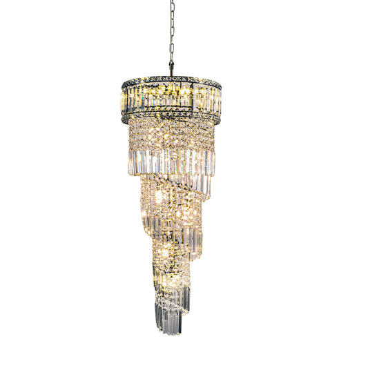 Isla 13 Light Chandelier- Antique Brass