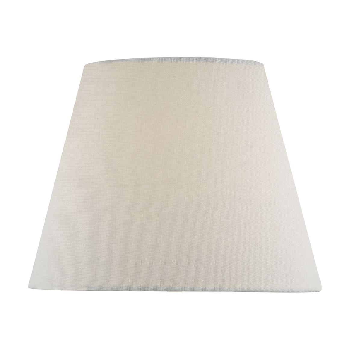 Joanna White Linen Tapered Drum Shade 23cm