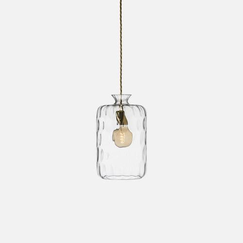 Pillar  Pendant lamp Clear Dimples