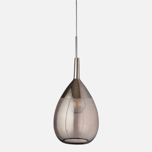 Lute Pendant lamp XL Obsidian Platinum