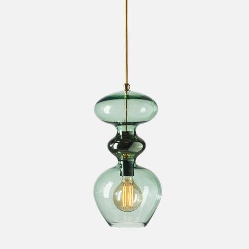 Futura   Pendant lamp M Forest green