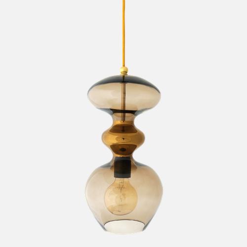 Futura   Pendant lamp M Chestnut brown