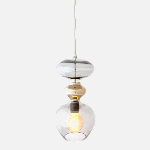 Futura   Pendant lamp M Smokey grey