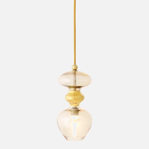 Futura   Pendant lamp S Golden smoke