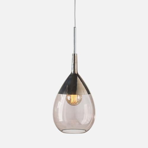 Lute Pendant lamp M Obsidian Platinum