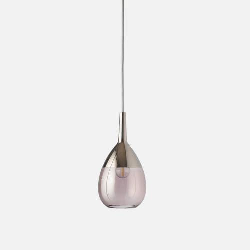 Lute Pendant lamp S Obsidian Platinum