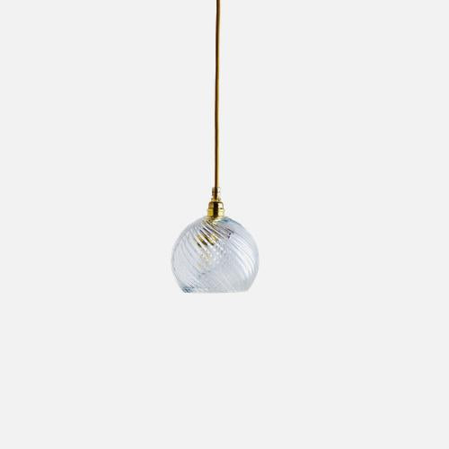 Rowan Crystal pendant lamp S Swirl