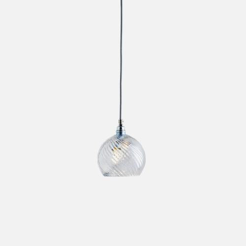 Rowan Crystal pendant lamp S Swirl