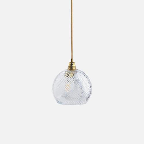 Rowan Crystal pendant lamp M Swirl