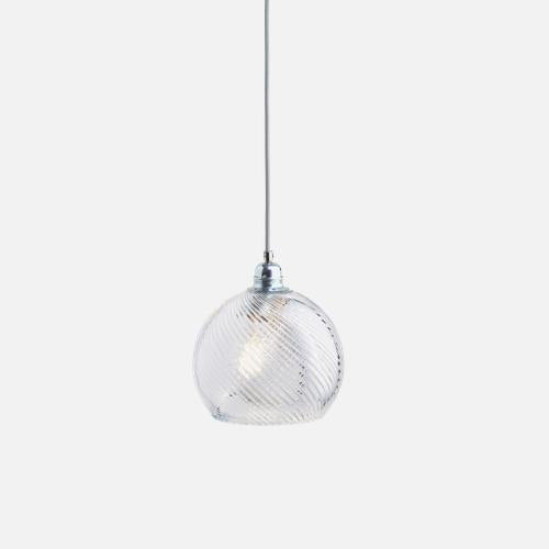 Rowan Crystal pendant lamp M Swirl