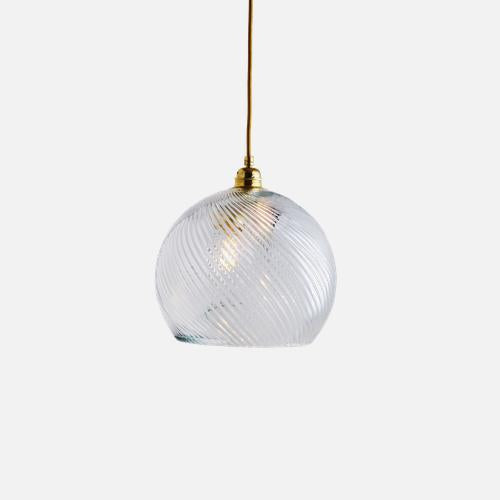 Rowan Crystal pendant lamp L Swirl