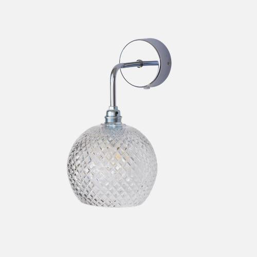 Rowan  Crystal wall lamp S Small check