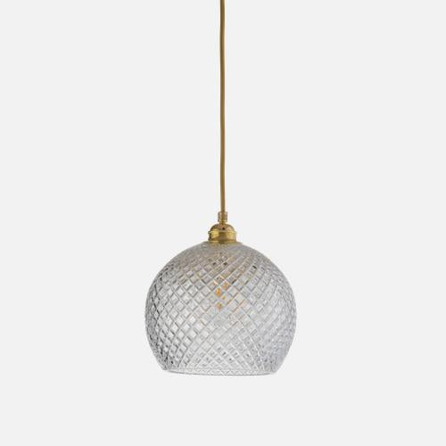 Rowan  Crystal pendant lamp M Small check
