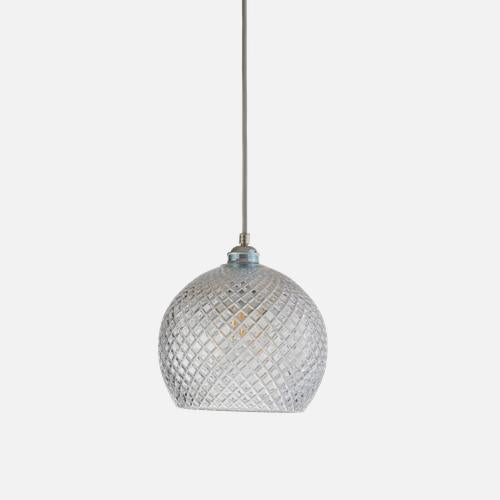 Rowan  Crystal pendant lamp M Small check