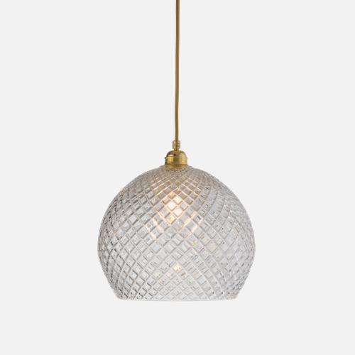 Rowan  Crystal pendant lamp L Small check