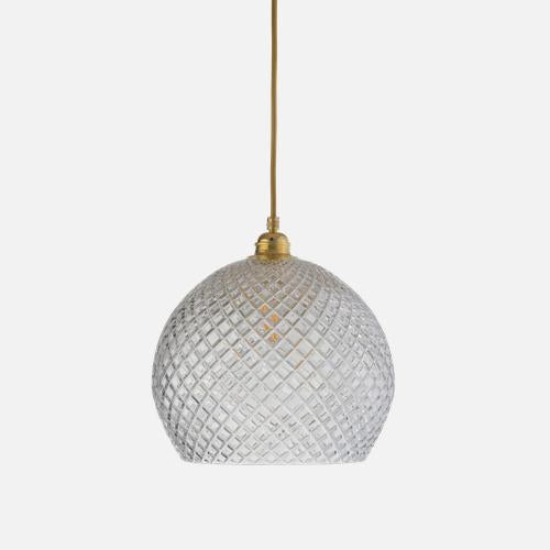 Rowan  Crystal pendant lamp L Small check