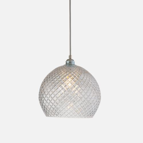 Rowan  Crystal pendant lamp L Small check