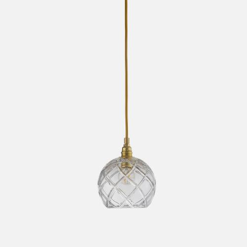 Rowan  Crystal pendant lamp S Large check