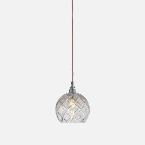 Rowan  Crystal pendant lamp S Large check