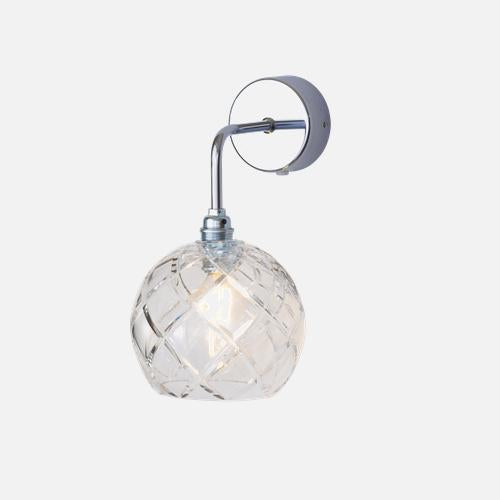 Rowan  Crystal wall lamp S Large check