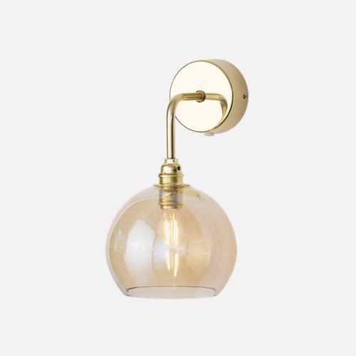 Rowan  Wall lamp S Golden smoke
