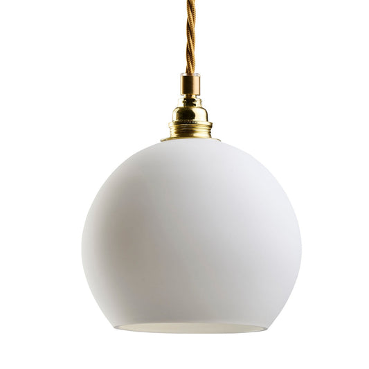 Rowan Pendant lamp S Marshmallow Sanded