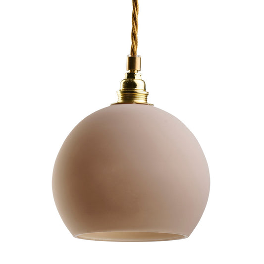 Rowan Pendant lamp S Latte Sanded
