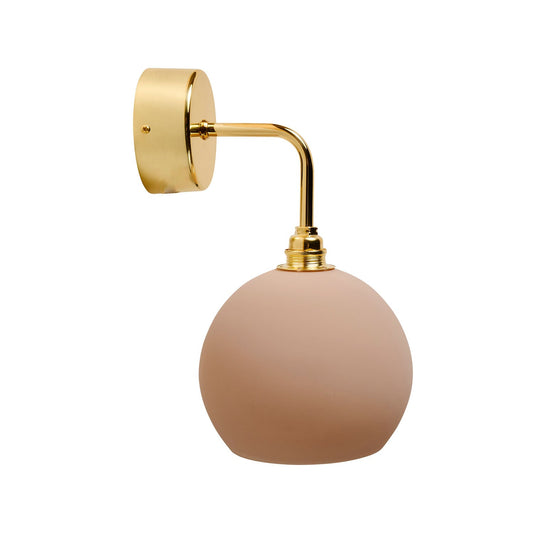 Rowan Wall lamp S Latte Sanded