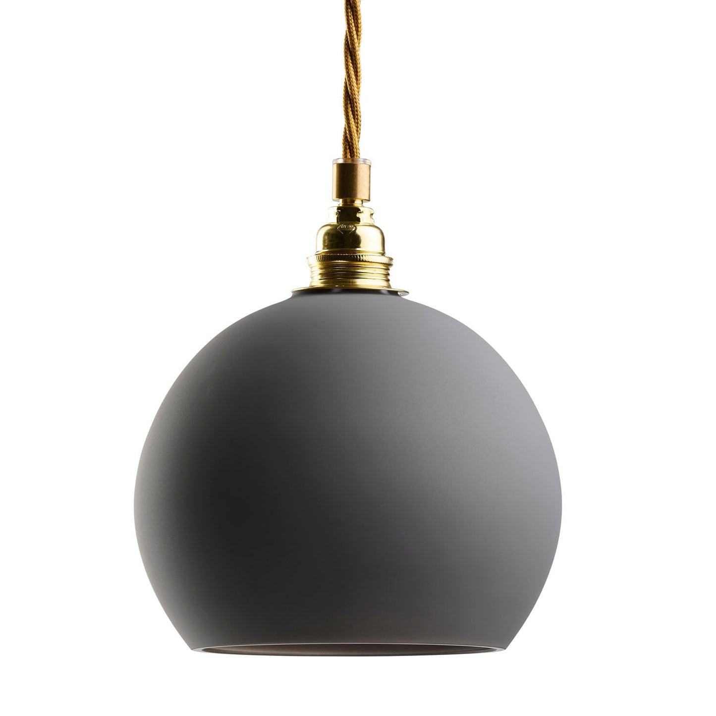 Rowan Pendant lamp S Earl grey Sanded
