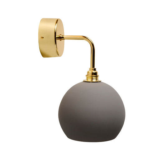 Rowan Wall lamp S Earl grey Sanded