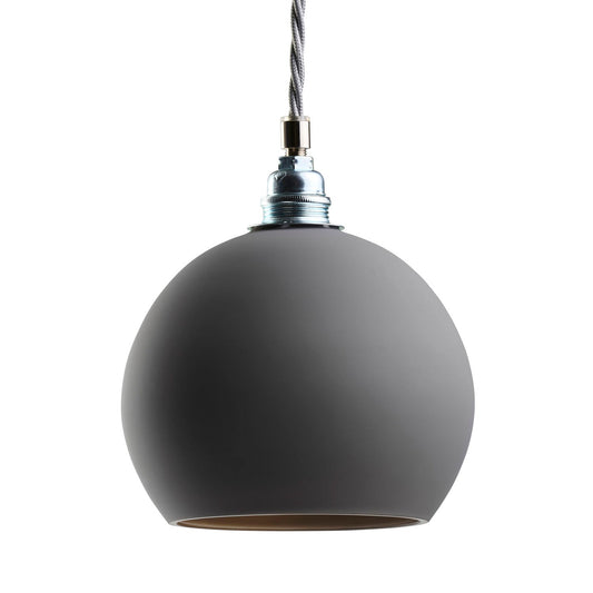 Rowan Pendant lamp S Earl grey Sanded