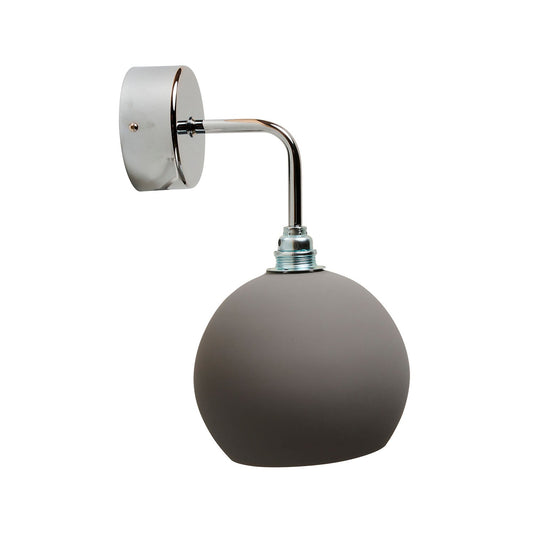 Rowan Wall lamp S Earl grey Sanded