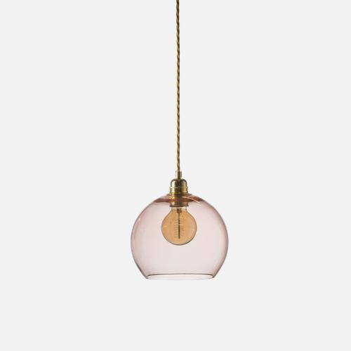 Rowan  Pendant lamp M Bright coral