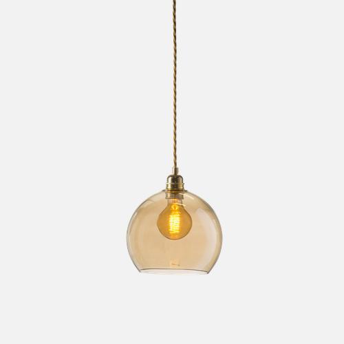 Rowan  Pendant lamp M Golden smoke