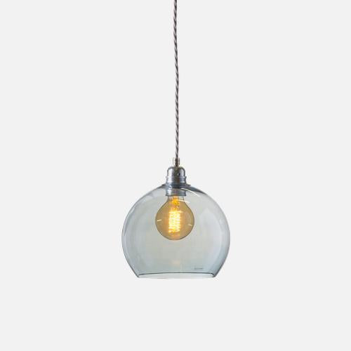 Rowan  Pendant lamp M Topaz blue
