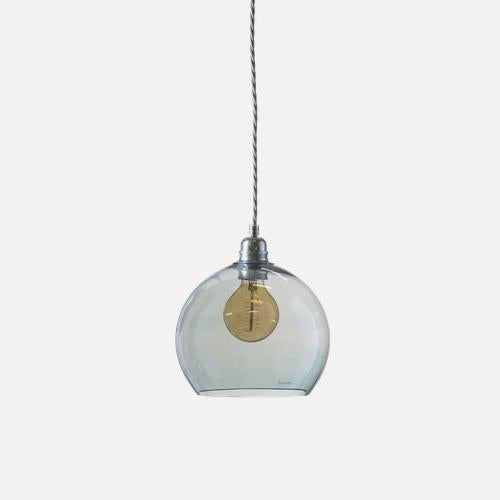 Rowan  Pendant lamp M Topaz blue