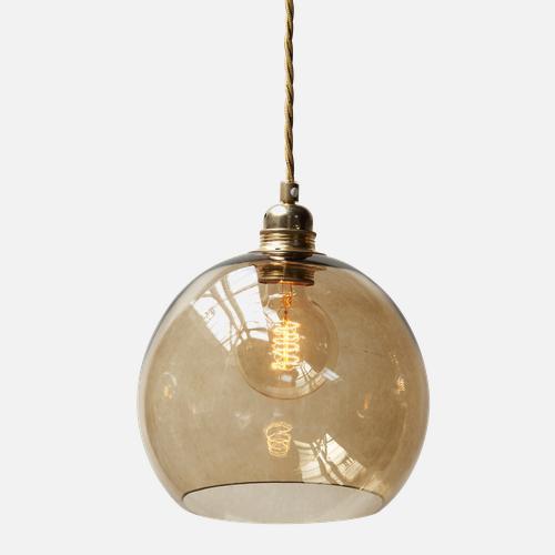 Rowan  Pendant lamp M Chestnut brown