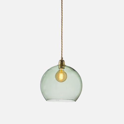 Rowan  Pendant lamp L Forest green