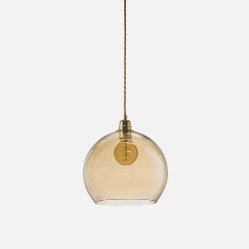Rowan  Pendant lamp L Golden smoke