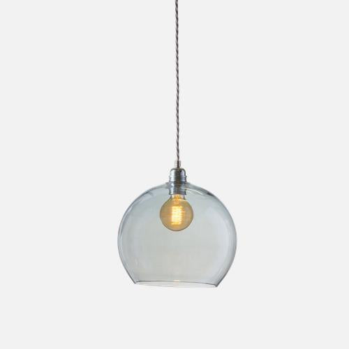 Rowan  Pendant lamp L Topaz blue