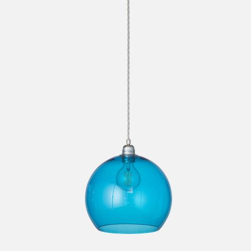 Rowan  Pendant lamp L Pool blue