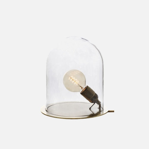 Glow in a Dome Table lamp M Clear