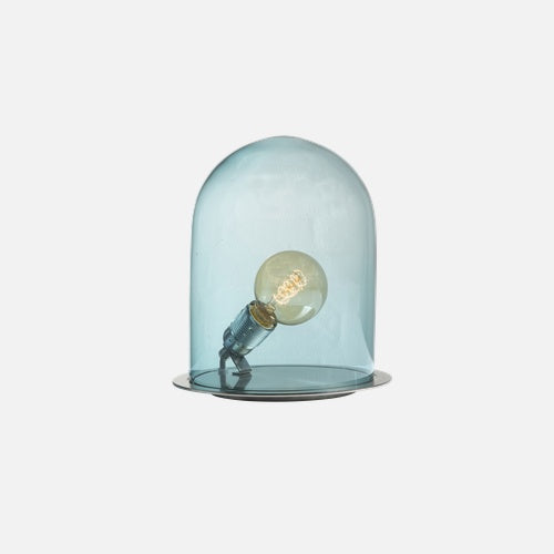 Glow in a Dome Table lamp M Deep blue